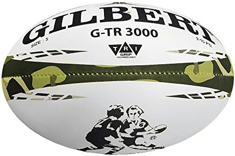 Gilbert G-TR3000 Eğitim Rugby Topu-Kamuflaj