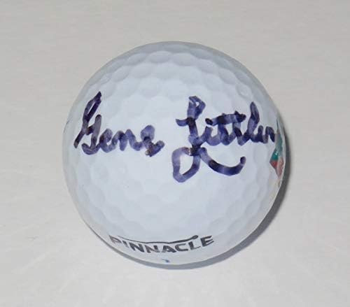 Gene Littler İmzalı Hall Of Fame Logosu Golf Topu (PGA)