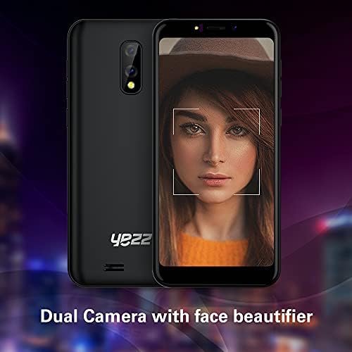 YEZZ MAX 1 Plus Siyah Kilitli Akıllı Telefon-5.5” HD + IPS Ekran-16GB + 2GB, Android Pasta, 1 Yıl Garanti