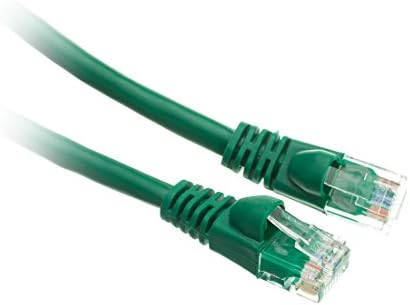 Cat6a 20 Metrelik Yeşil Ethernet Yama Kablosu, Takılmayan / Kalıplanmış Önyükleme, 500 MHz (CNE42968)