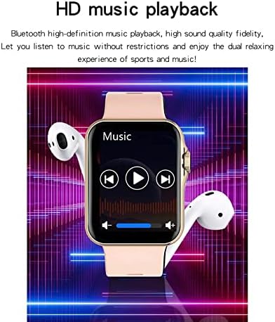Akıllı saat Erkekler Kadınlar İçin akıllı saatler Bluetooth Çağrı Müzik Spor Kalp Hızı Kan Basıncı Monitörü Aktivite İk spor