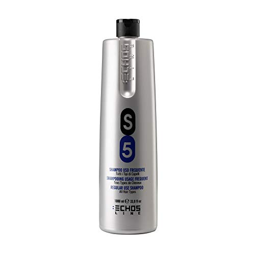 Echosline S5 Regural Kullanım Şampuanı, 1000 ml./33.8 fl.oz.