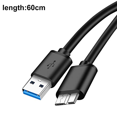 Sabit Disk Kablosu Istikrarlı Oyun PVC USB 3.0 Mikro B Adaptör Hattı Not Adaptörü Hattı Istikrarlı Bilgisayar Aksesuarları