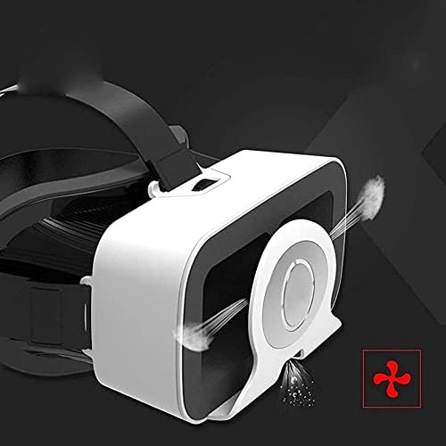 Skadler VR Gözlükleri VR Gözlükleri, Gözbebekleri Mesafesi ve Nesne Mesafesi Çift Olarak Ayarlanabilir 3D VR Gözlükleri, 3D