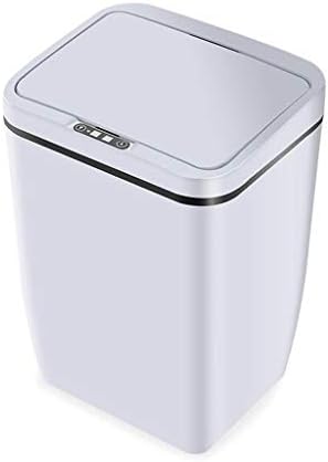 UXZDX CUJUX Otomatik Akıllı Indüksiyon çöp tenekesi Ev Mutfak Yatak Odası Banyo Çöp plastik çöp kutusu 12L