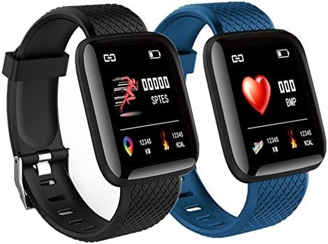 Android Telefon iPhone için akıllı saat, akıllı saat Erkekler Kadınlar Smartband Kan Basıncı Ölçümü Su Geçirmez Spor ızci Bilezik