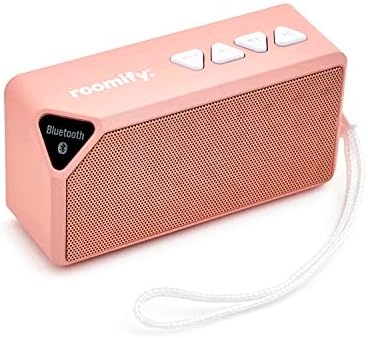 Roomify Mini Taşınabilir Bluetooth Hoparlör, Allık