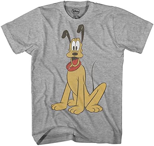 Pluto Sürpriz Sıkıntılı Mickey Mouse Disneyland Dünya Komik Mizah Pun Yetişkin Tee grafikli tişört Erkekler ıçin Tshirt