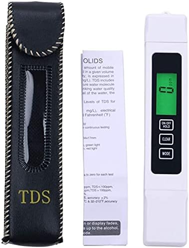 BDRPZX Yüksek Hassasiyetli TDS Taşınabilir Kalem Su Kalitesi Test TDS Testi Kalem İletkenlik Kalem EC Metre Fonksiyonu Üç Bir