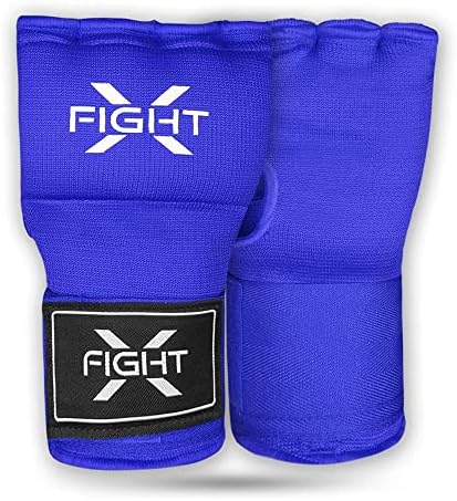 FightX Jel Yastıklı İç Eldiven ile El Sarar Eğitim Jel Elastik Boks İç Eldiven Delme Hızlı Sarar Erkekler & Kadınlar Kickboks