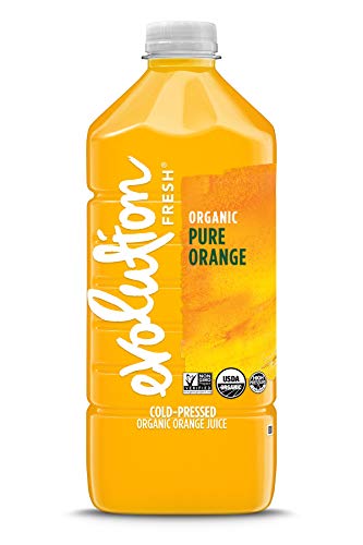 Evrim Taze Organik Saf Portakal, Organik, %100 Soğuk Preslenmiş Portakal Suyu, Mükemmel Antioksidan C Vitamini Kaynağı, 59