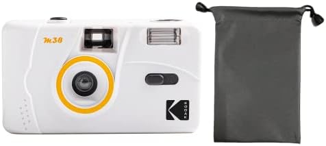 Yeniden Kullanılabilir Kodak M38 35mm Film Kamera, Sabit Odaklı ve Geniş Açılı, Dahili Flaşlı ve 35mm Renkli Negatif veya Siyah-Beyaz