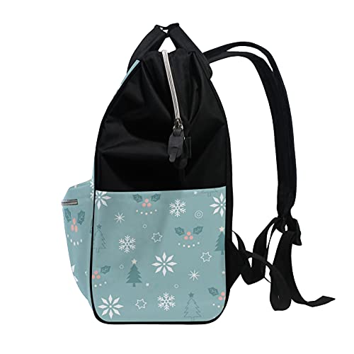 Bir tohum sırt çantası bebek bezi çantası Noel ağacı kızlar kadınlar Tote sırt çantası Bookbag için