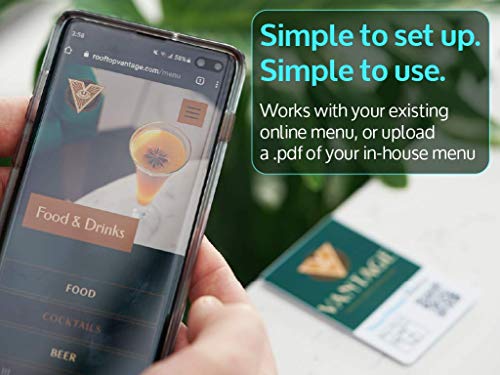 Dokunmatik Menü | Barlar, Restoranlar ve Oteller için Özelleştirilmiş Dijital Menü / QR Kodu ve NFC / Mevcut menünüzle çalışır