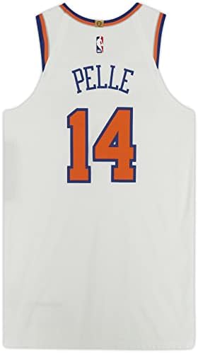 Norvel Pelle New York Knicks Oyuncusu-30 Mayıs 2021'de Atlanta Hawks'a karşı 14 Beyaz Forma Giydi-50 + 4 Beden-NBA Maçında