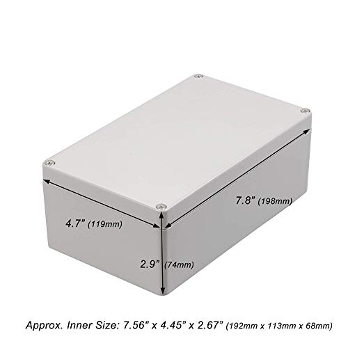 AC 100A Multimetre ve ABS Plastik Bağlantı Kutusu (7.8 x 4.7 x 2.9)