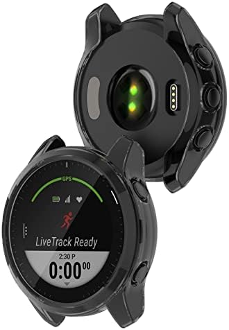 AWADUO Garmin Öncüsü 945 LTE Koruyucu Kılıf ile Uyumlu, Smartwatch TPU Koruyucu Kapak Kılıf Yumuşak Kabuk Garmin Öncüsü 945