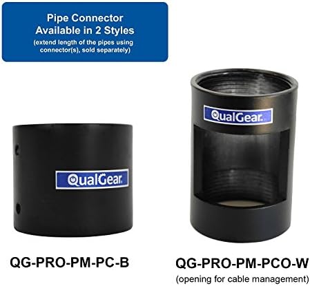 QualGear QG-PRO-PM-PC-B Pro - AV 1.5 Npt Dişli Boru Bağlayıcı Projektör Aksesuarı