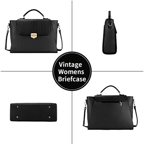 Kadınlar ıçin evrak çantası 15.6 Laptop çantası Iş askılı çanta Iş Tote Çanta Profesyonel Omuz Çantası Yastıklı Bölmesi ıle