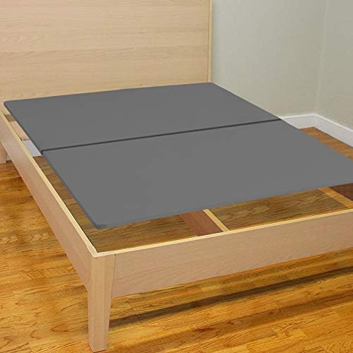 Yatak/Yatak Desteği için Nutan Tam Montajlı Bunkie Board, İkiz XL Gri, Bej