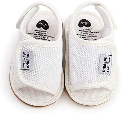 HULYKA Bebek Kız Erkek Spor Sandalet Kapalı Ayak Kaymaz Kauçuk Taban Havuzu Plaj Örgü Ayakkabı Toddler Yaz Açık su ayakkabısı