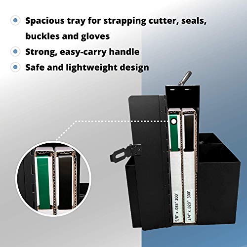 IDL Paketleme Çelik ve Polyester (PET) Çemberleme Bobinleri için Taşınabilir CA-920 Çemberleme Dağıtıcısı-Çok Fonksiyonlu Kutu