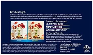 GE Reveal 2'li Paket 75 W Eşdeğer Kısılabilir Renk Arttırıcı Par30 Kısa Boyunlu LED Aydınlatma Armatürü Ampulleri