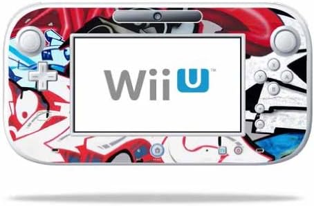 MightySkins Cilt Nintendo Wii U Gamepad Denetleyicisi ile Uyumlu wrap Sticker Skins Graffiti Mash Up