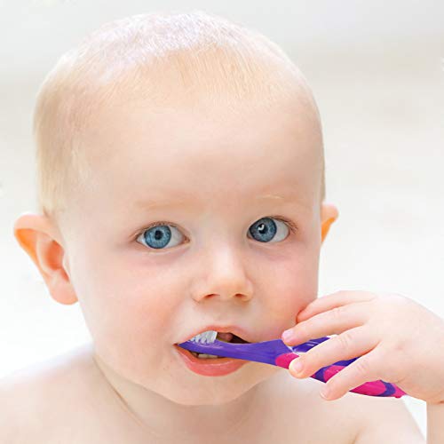 0-2 Yaş için Slotic Bebek Diş Fırçası ve Yürümeye Başlayan Çocuk Diş Fırçası / Bebek Dişleri ve Bebek Diş Etleri için Ekstra