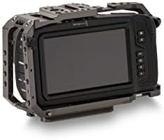 BMPCC için Tiltaing Tam Kamera kafesi 4 K / 6 K (Siyah) | Siyah Sihirli Cep Sineması Kamera ile Uyumlu 4 K”6 K / Soğuk Ayakkabı