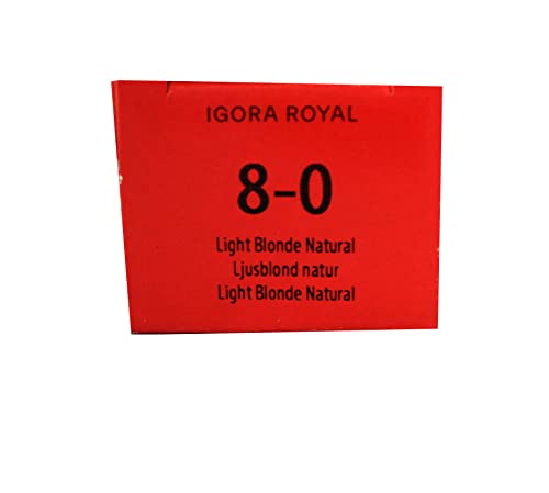Schwarzkopf IGORA ROYAL Kalıcı Renk Kremi (8-0 Açık Sarışın)