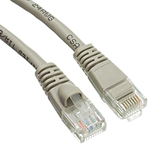 6 FT (1.8 M) Cat5e Ağ Ethernet UTP Yama Kablosu, 350Mhz, (6 Feet/1.8 Metre) PC/Yönlendirici / PS4 / Xbox/Modem için Cat 5e