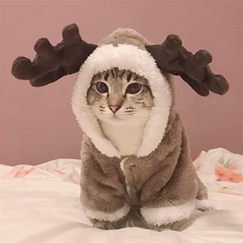 Kedi Köpek Giysileri Kış Kedi Giysileri Sıcak Polar Pet Kostüm Küçük Kediler için Yavru Tulumlar Giyim Kedi Ceket Ceket Evcil