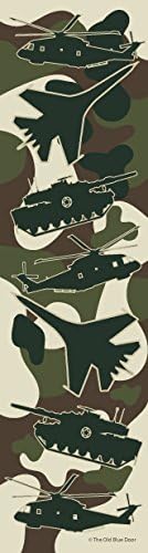 Erkekler için 24 Askeri Camo Yer İmleri-Helikopter, Tank, Savaş Uçağı Uçak Kamuflaj Parti İyilik-Çocuk Doğum Günü Partisi Malzemeleri