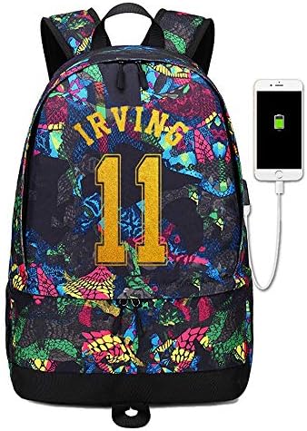Basketbol Oyuncu Yıldız Irving Topu Saklama sırt çantası Spor Malzemeleri Depo Çok Fonksiyonlu Öğrenci gizli sakli Konusmalar