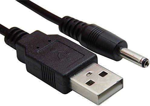 USB A DC 3.5 mm-1.35 mm 5 Volt DC Varil Jack Güç Kablosu