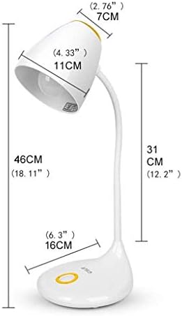 SPNEC Kısılabilir Masa Lambası Göz Koruması Şarj Edilebilir Led Masa Lambası Göz Koruması Masa Lambası (Renk: A)