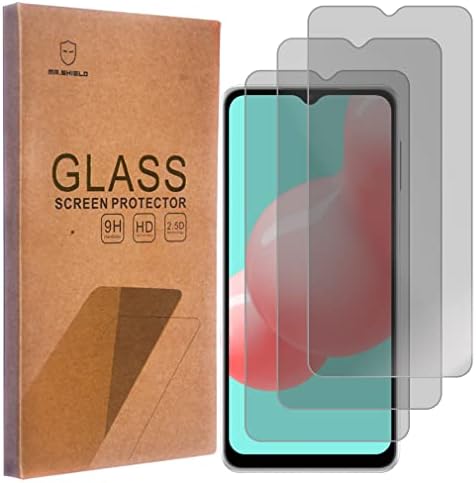 [3-PACK] - Mr. Shield gizlilik Ekran Koruyucu Samsung Galaxy A32 5G ile Uyumlu [Temperli Cam] [Anti Casus] Ekran Koruyucu Ömür