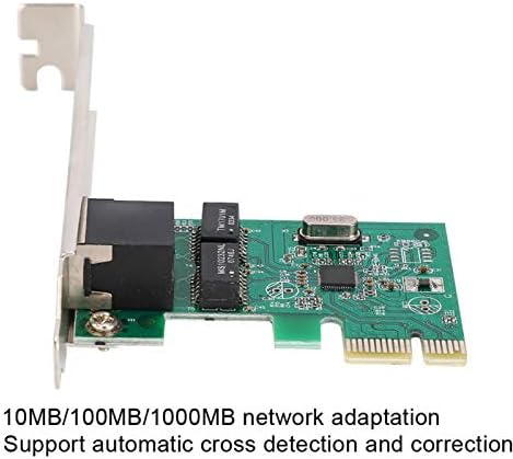 Kullanımı kolay 1000 Mbps PCI-E Ağ Kartı Masaüstü Adaptörü PCI-E Masaüstü Ağ Kartı Gigabit LAN Kartı için Uygun Bilgisayar