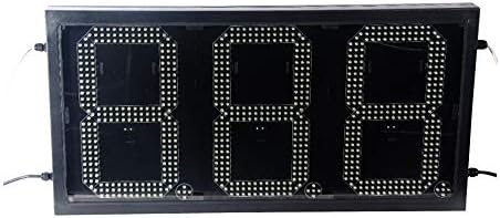 LED İşaretler 8 LED Benzin İstasyonu Elektronik Yakıt Fiyat İşareti 888 Motel Fiyat İşaretleri (Yeşil)