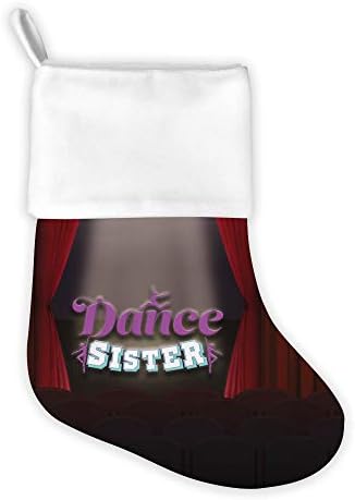Mistik Tembellik Dans Aile Noel Çorapları (Çift Taraflı, Dansçı)