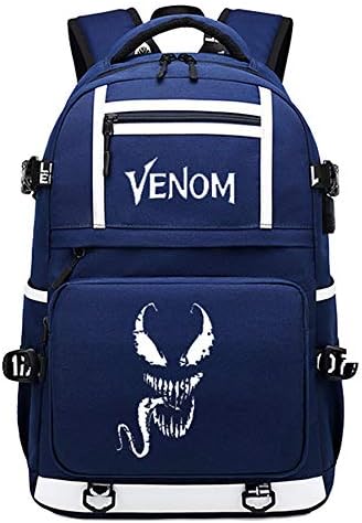 Film Çevre Ürünleri Venom Aydınlık Çok Fonksiyonlu Sırt Çantası Seyahat Öğrenci Okul Çantası Hayranları gizli sakli Konusmalar