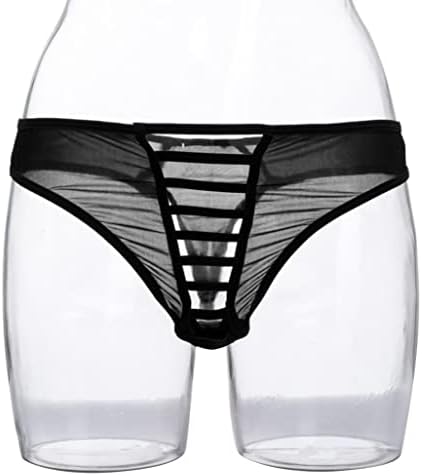 Sissy Dantel Külot Erkekler için, Çiçek Örgü Açık Ön Thongs Seksi Dantel Bikini Külot Iç Çamaşırı See-Through Sıcak Külot