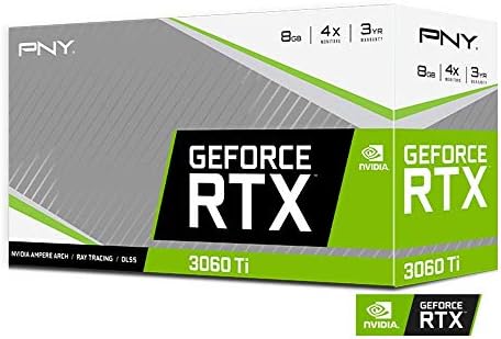 PNY GeForce RTX 3060 Ti 8GB Çift Fanlı Ekran Kartı
