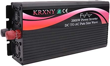 KRXNY 2000 W güç inverteri 48 V DC 110 V AC 60HZ Saf Sinüs Dalga Dönüştürücü için LED Ekran ile kapalı ızgara güneş Sistemi