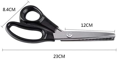 Pritik Makas, Dayanıklı Oya 23 cm Paslanmaz Çelik Bıçaklar Metal Makas Craft için Ofis için(7mm)