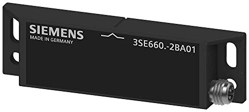 Siemens 3SE6 605-2BA01 Manyetik İzleme Sistemi Dikdörtgen Sensör Ünitesi, M8 Erkek Prizli Anahtar Bloğu, 25 x 88mm Ebat, 1