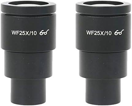 XMSH Mikroskop Aksesuarları Kiti için Yetişkin 2 ADET WF10X WF15X WF20X WF25X WF30X Geniş Alan Mercek Mikroskop 30MM Aksesuar
