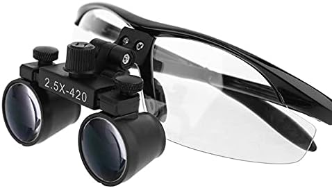 ECSWP TTAYC Diş Loupes 2.5 X 3.5 X Büyütme Dürbün Tıbbi Büyüteç Diş Hekimliği Cerrahi Optik Cam Lens Diş Hekimi