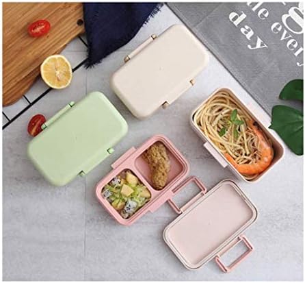 MGWYE Öğle Yemeği Kutusu-Şık ve Modern Bento Kutusu Tasarımı İstiflenebilir Konteynerler (Renk: A)